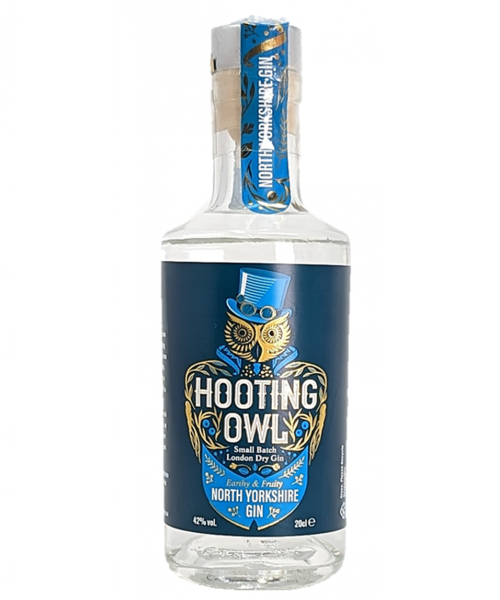 Hooting Owl North Yorkshire Gin 42% (20cl)  (£9.50 Case Price)